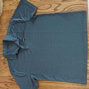 2 Polo Shirts, Gray, ESE Carbon Logo, Size XL